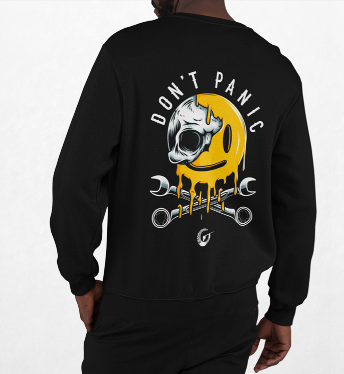 Long Sleeve "Don't Panic" Shirt