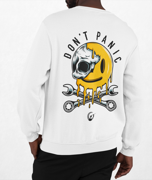 Long Sleeve "Don't Panic" Shirt